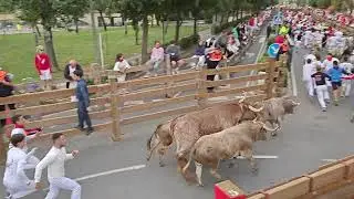 Sexto encierro Fiestas de Tudela 2025