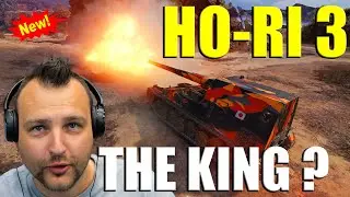 THE NEW HO-RI 3: Japanese Tier X TD Review! | World of Tanks