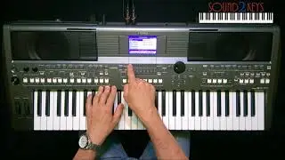 Yamaha PSR S670 - New S2K Live Drums Expansion Pack - style comparison