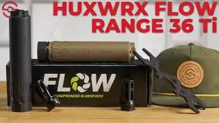 HUXWRX FLOW RANGE 36 Ti - Do It All Flow Through Suppressor