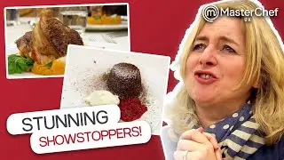 Stunning Showstopper Dishes Wow The Judges | Celebrity MasterChef UK