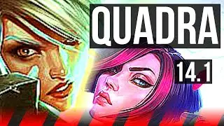 RIVEN vs FIORA (TOP) | Quadra, 8 solo kills, Legendary, 14/2/1 | NA Master | 14.1