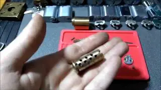 (68) Lockwood V7 cabinet lock picked and gutted!