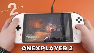 Destiny 2 on the ONEXPLAYER 2 Windows 11 PC Gaming Handheld with Ryzen 7 6800U CPU