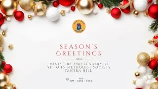 SPECIAL ONLINE CAROL SERVICE, PRODUCED BY THE ST. JOHN METHODIST CHURCH MEDIA TEAM!