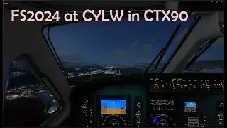 Flying a North loop at CYLW