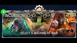 WH40k Tacticus - Incursion Mode Summary + Forgefiend T1 and T2 Longplay