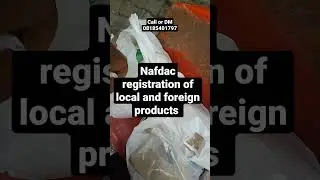 NAFDAC registration process and guidelines. Industrial chemical import permit processing