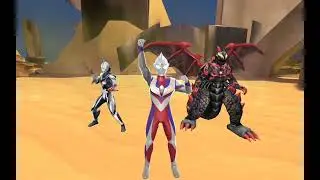 Fusion up ultraman geed solid burning bintang 😁 