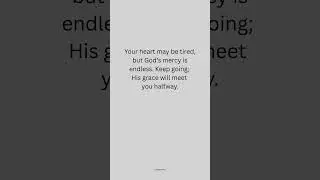 God's mercy is endless. #ChristianShorts #BibleVerse #God #Prayer #Dailyprayer #pray #Faith #Amen