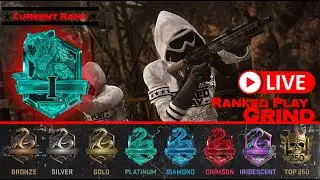 🔴LIVE -  The CoD Ranked Play grind is real!! Current Rank: Platinum I