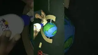 DIY Globe Model/ Earth Model #shorts #youtubeshorts #diy