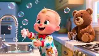 Lunch Time Happy Home 🍽️🏠 | Fun Learning for Kids | Preschool Mealtime Adventure