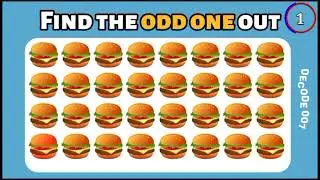 Find the odd one out Food | Odd emoji @Thegameshow