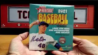 2021 Topps Heritage Mega Box RELIC & AUTO'S ?????  / Monthly Giveaway!
