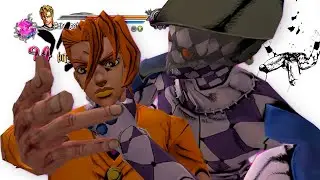 Убийственное касание  Purple Haze JoJo All Star Battle R