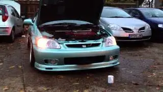 Civic EK4 Flip out plate