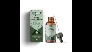 THILIFE &ndash; Huile de graines de chanvre naturelle (30 ml) pour chiens & chats | Made in France