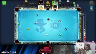 1st video of 8ball pool with facecam