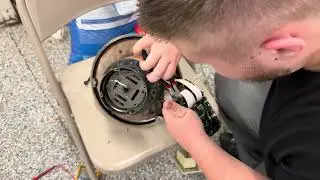 FAIL! Part 2 Casablanca Ventura ceiling fan repair. Intellitouch circuit board removal and blowup