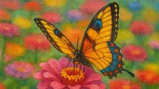 Butterfly Song for Children 🦋 Learning Nature & Colors  Kids Music