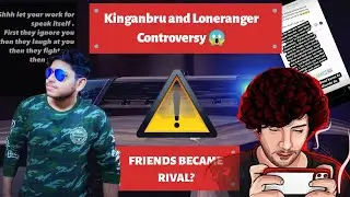 Kinganbru vs Lone ranger Controversy | Kinganbru insta story explained