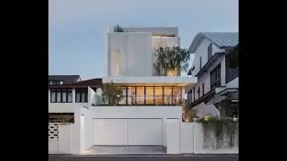 Hideaway House - an elevated family home and private garden, protected from the elements.