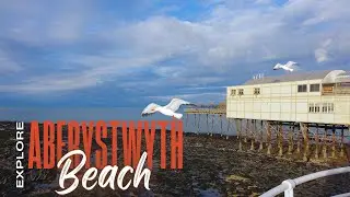 Aberystwyth Beach | Unveiling Coastal Charms - North Beach vs. South Beach Adventure!