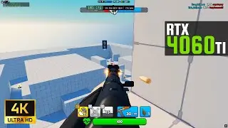 Can the RTX 4060Ti Run Roblox in 4K? | Multiple Games