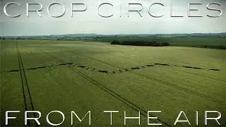 Amazing Crop Circle 4K | June 4th 2022 | Hackpen Hill | Crop Circles From The Air