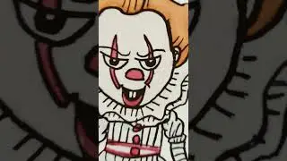 Drawing Pennywise 2017🤡🎈