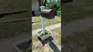 📫 Copper Mailbox + Planter Upgrade for Curb Appeal
