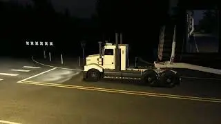 American Truck Simulator/ATS - Hidden road - 404SAR southern style logs.