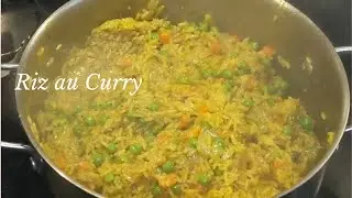 Riz au Curry / Curry Rice #7