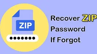 ZIP Password Recovery --How to Recover ZIP Password  If Forgot Password