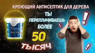 Кроющий антисептик для дерева Аqua Woodex Facade