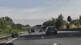 Voyage en France : Boulevard Périphérique, Autoroutes A3 et A1 : Porte de Charenton à Survilliers