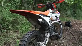 KTM 125 XC - Trail RIPPING