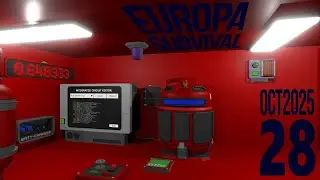 Stationeers - EUROPA survival - Oct2025 - E28: Acoustic tablet alarm message list / charcoal hopper
