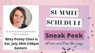 Card Maker Success Summit Schedule July 28th -31st 2022, plus a sneak peek
