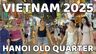 Hanoi Old Quarter Walking Tour | Vietnam 2025
