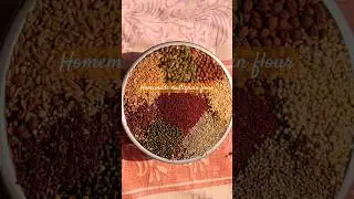 Homemade Multigrain Wheat flour| Healthy and Tasty Multigrain flour|#multigrainatta | Touch of Spice