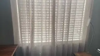 Pinch Pleated Sheer Curtains Review (Camel Color)