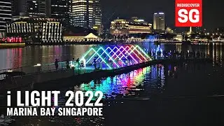 iLight Singapore 2022 Marina Bay | 4K Walking