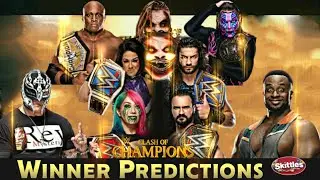 Clash Of Champions 2020 Winner Predictions | WWE Clash Of Champions 2020 Winner Predictions