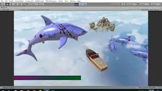 Shark Killer Sniper Gun Hunting Game Made in Unity3D 2019