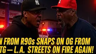 YN FROM R90s CRIP BEATS AN OG FROM 83GC - THEY MIGHT K!LL HIM FOR THIS
