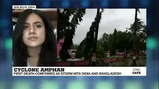 India, Bangladesh: Millions hunker down as Cyclone Amphan arrives