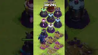 PEKKA vs Every Level Wizard Tower | Clash of Clans