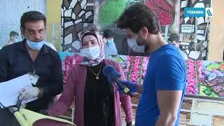 اغلاق و تغريم عدد من المحلات لمخالفتعم الشروط الصحية في محافظة كركوك